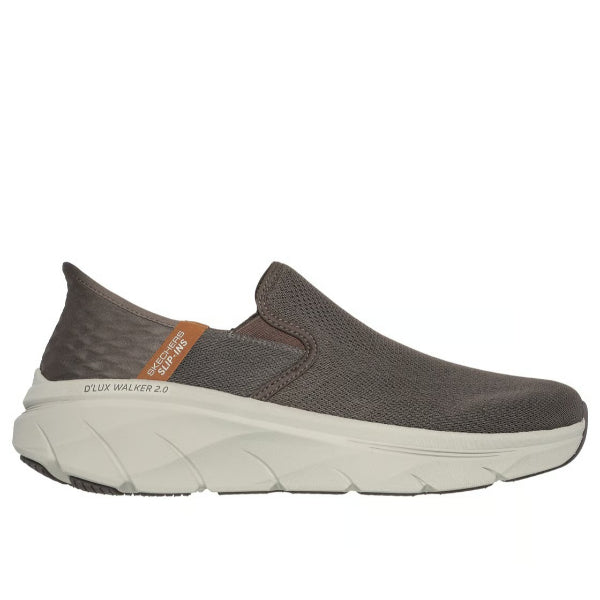 Skechers D'Lux Walker 2.0 Walking Shoes For Men, Brown