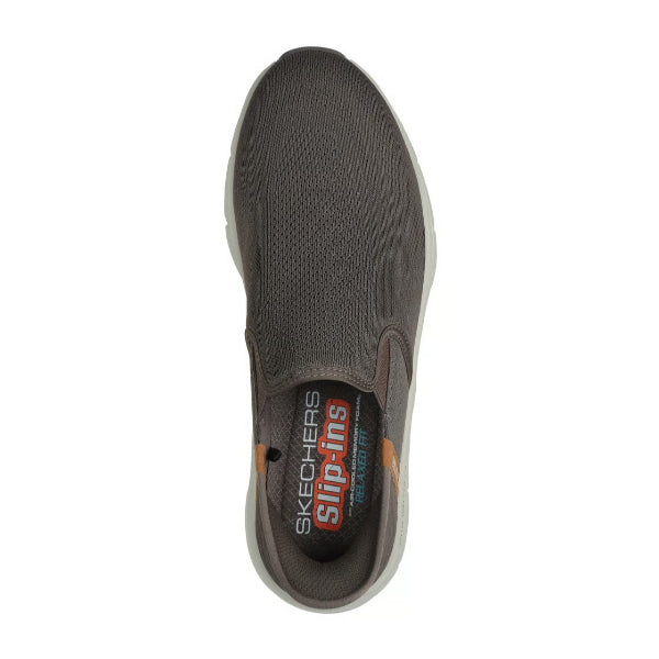 Skechers D'Lux Walker 2.0 Walking Shoes For Men, Brown