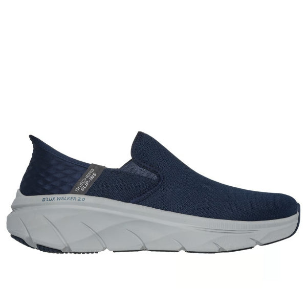 Skechers D'Lux Walker 2.0 Walking Shoes For Men, Navy