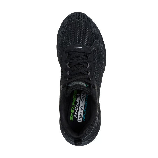 Skechers Edgeride Running Shoes For Men, Black Black