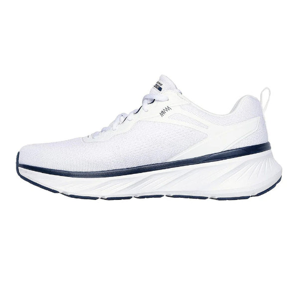 Skechers Edgeride Running Shoes For Men, White Navy