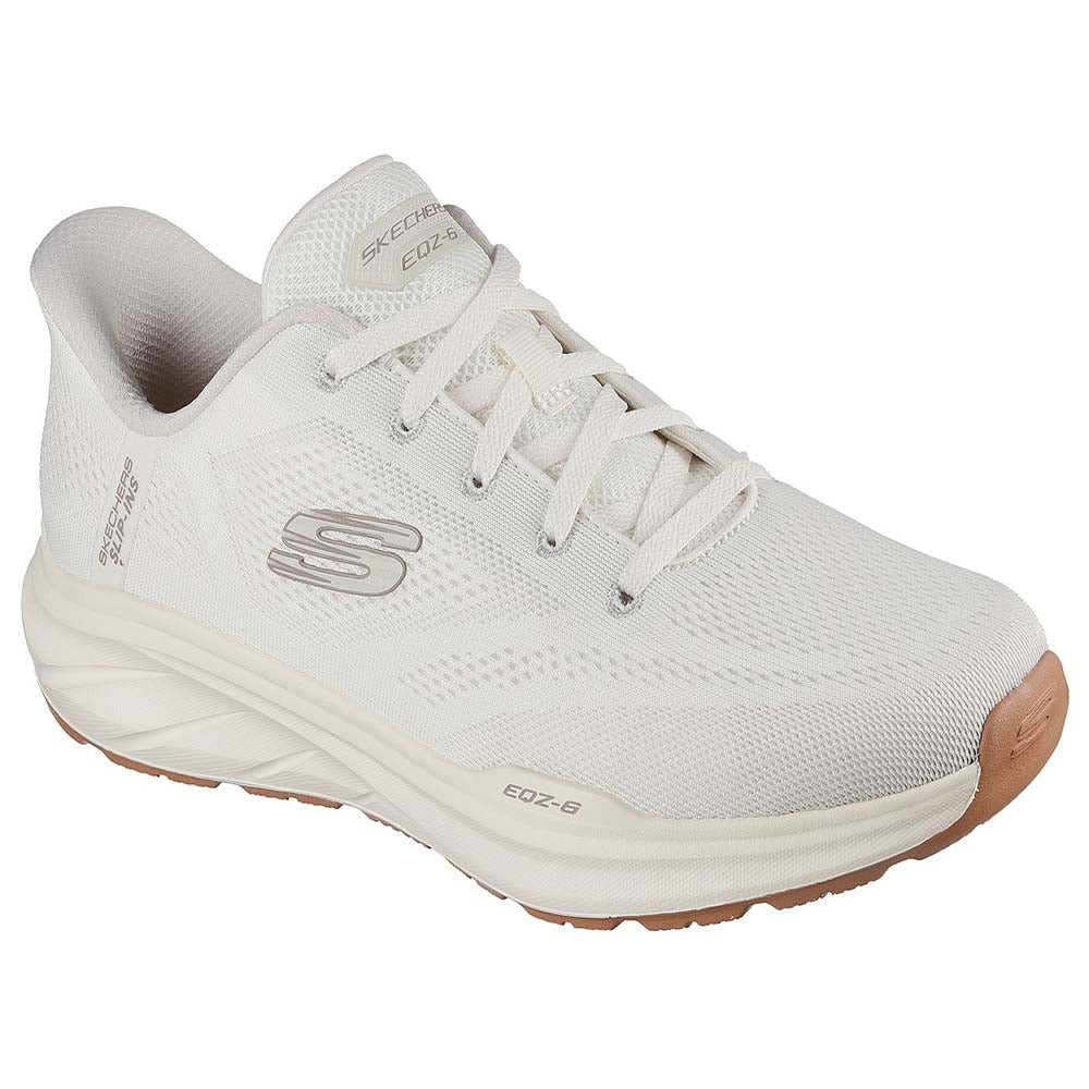 حذاء سكيتشرز إيكولايزر 6.0 - رويز الرياضي للرجال، لون أبيض كريمي