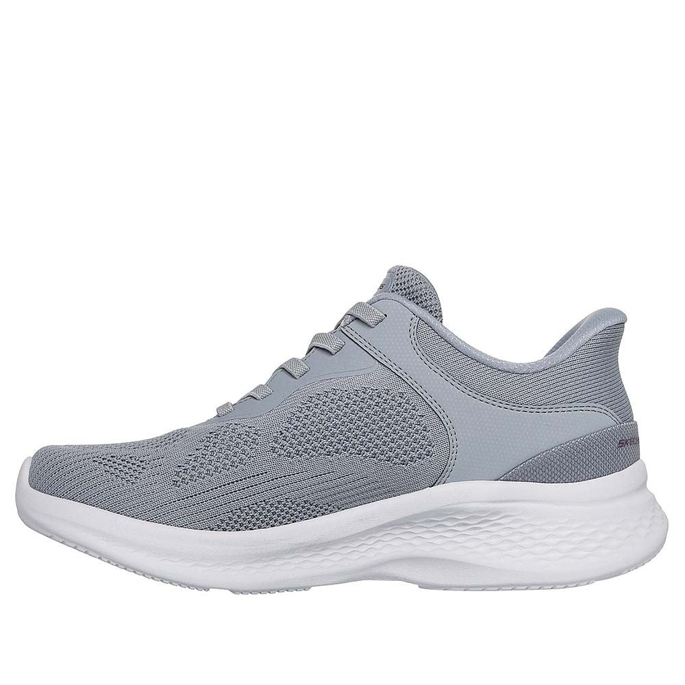 حذاء رياضي رجالي من سكيتشرز سكيتش-لايت برو 2.0، رمادي