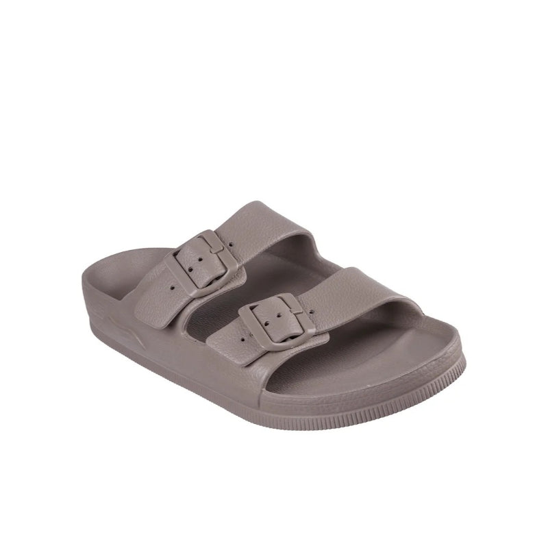Skechers Arch Fit Cali Surf - شباشب ساحرة للرجال، لون رمادي مائل للبني