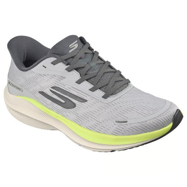 Skechers Skechers Slip-Ins: Aero Pulse Running Shoes For Men, Gray Lime