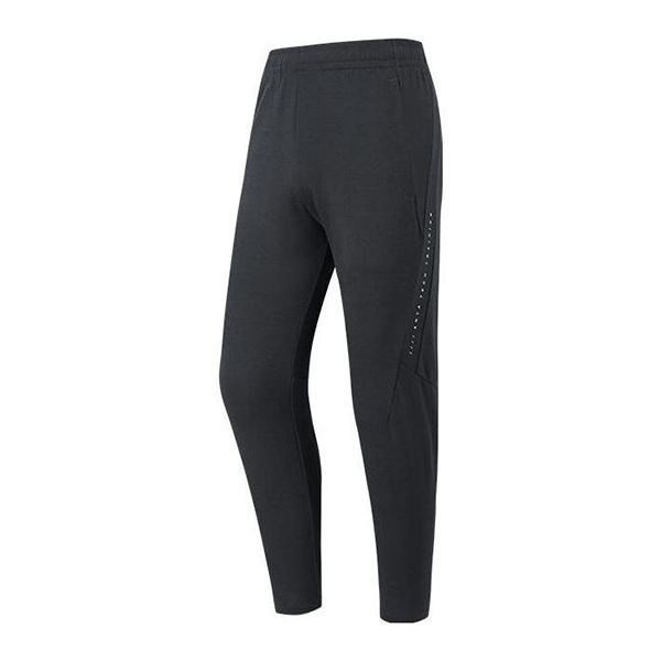 Anta Knit Ankle Fitness Pants For Men, Basic Black