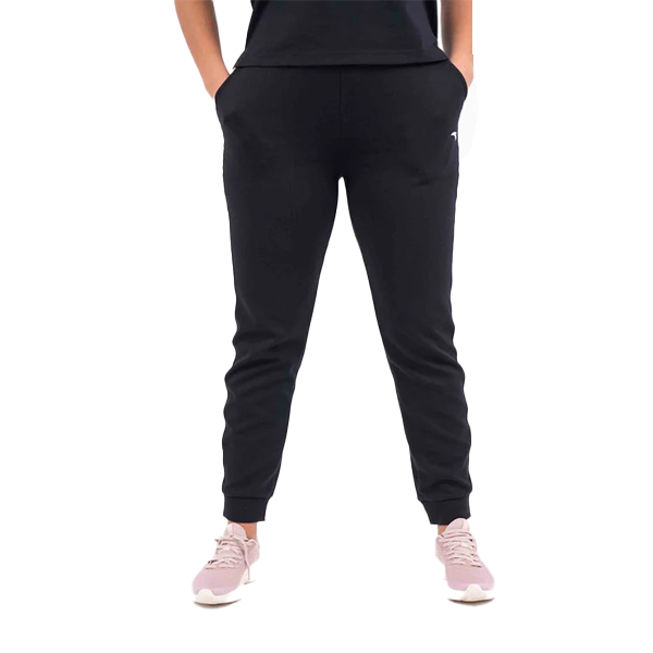 Anta Knit Track Fitness Pants For Women, Basic Black