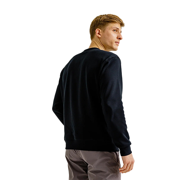 سويت شيرت أنتا للياقة البدنية للرجال، أسود أساسي