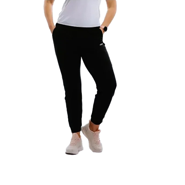 Anta Knit Ankle Fitness Pants For Women, Basic Black