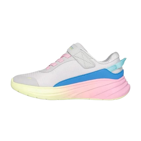 Skechers Wave 92 Sports Lifestyle Shoes For Girls, Gray Multi