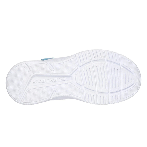 Skechers Microspec Advance Running Shoes For Girls, Aqua & Purple