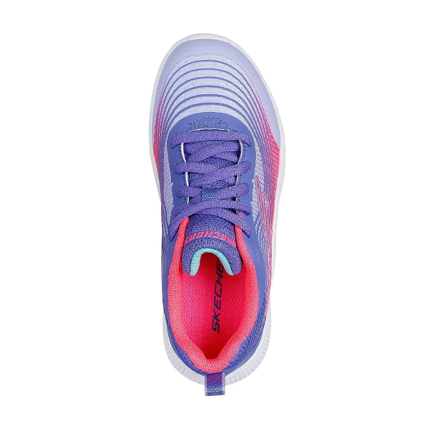 حذاء جري سكيتشرز مايكروسبك أدفانس للبنات، أرجواني وزهري نيون