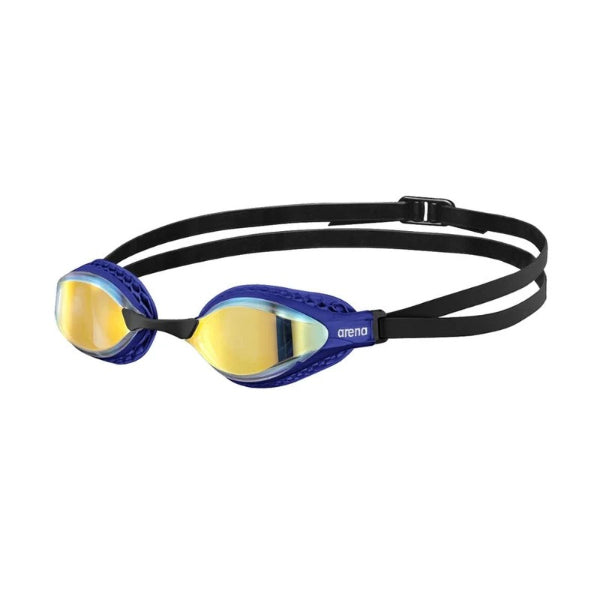 Arena Air-Speed Mirror Goggles For Unisex, Yellow Copper-Blue