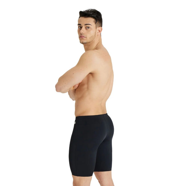 Arena Team Swim Jammer Solid Jammer For Men, Black White