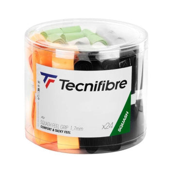 Tecnifibre Squash Feel Overgrip Box Of 24