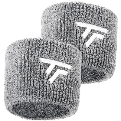Tecnifibre Wristband Silver 2P 2023