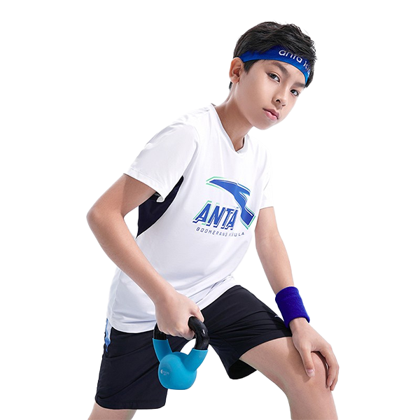 Anta Ss Running T-Shirt For Boys