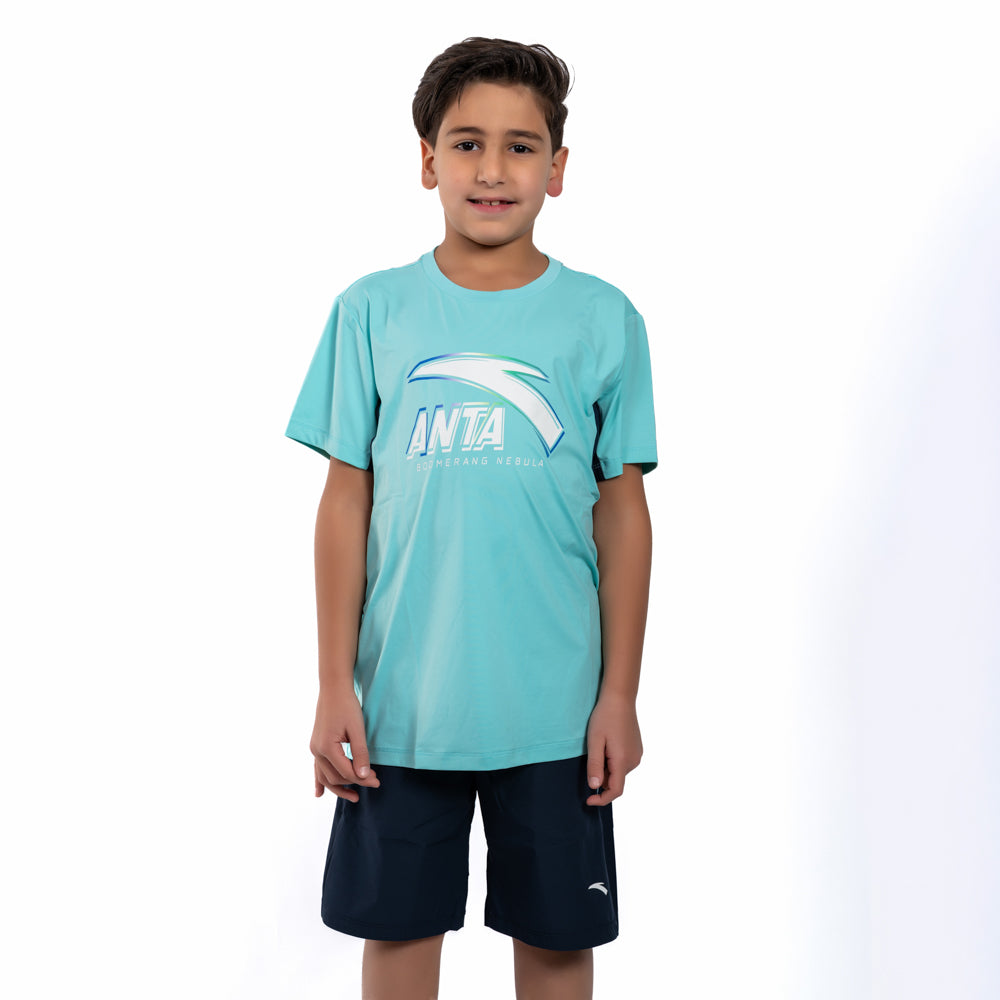 Anta Ss Running T-Shirt For Boys