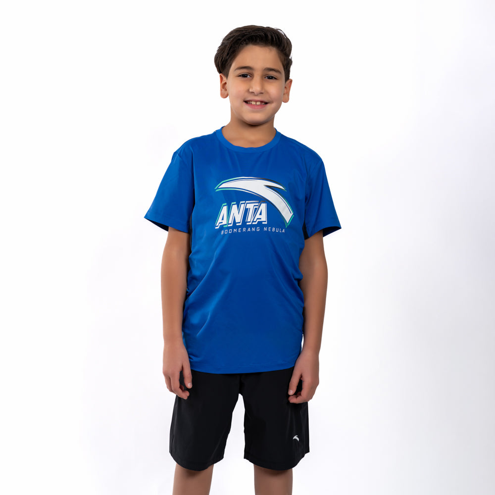 Anta Ss Running T-Shirt For Boys