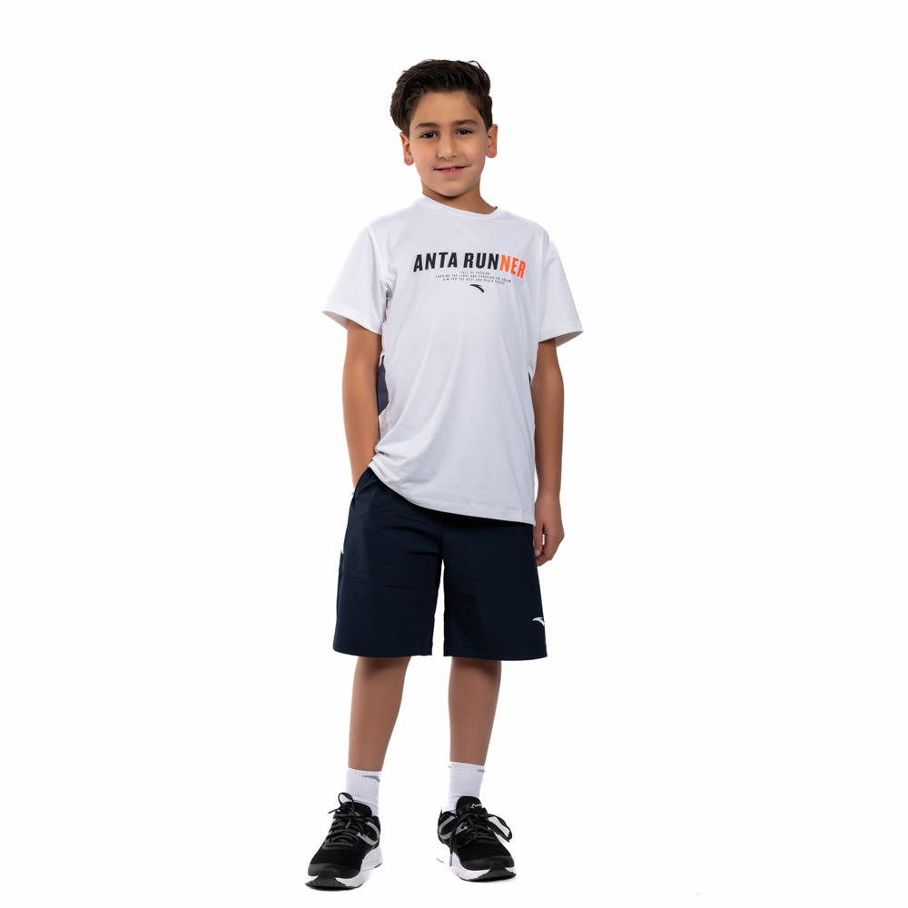Anta Woven Running Short For Boys