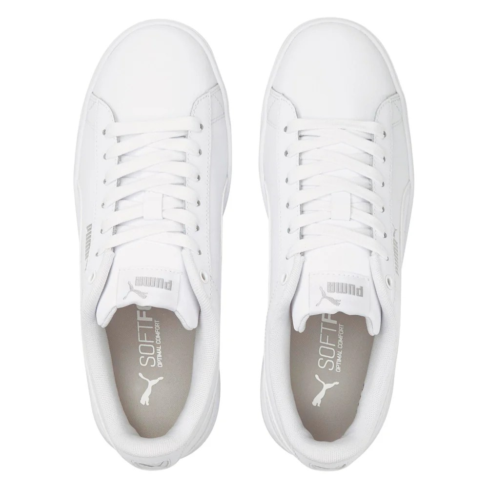 Puma Vikky V3 Lthr Lifestyle Shoes For Women, White