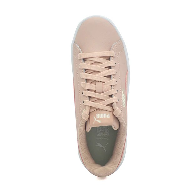 Puma Vikky V3 Lthr Lifestyle Shoes For Women, Rose Quartz&Frosted Ivory