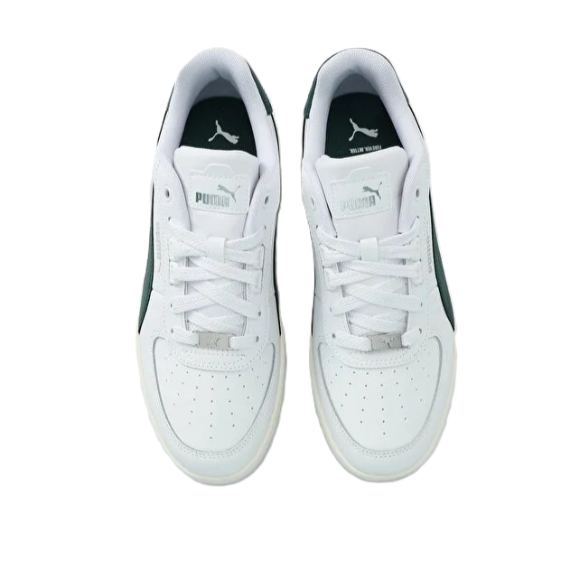Puma Caven 2.0 Lux Lifestyle Shoes For Men, White&Green