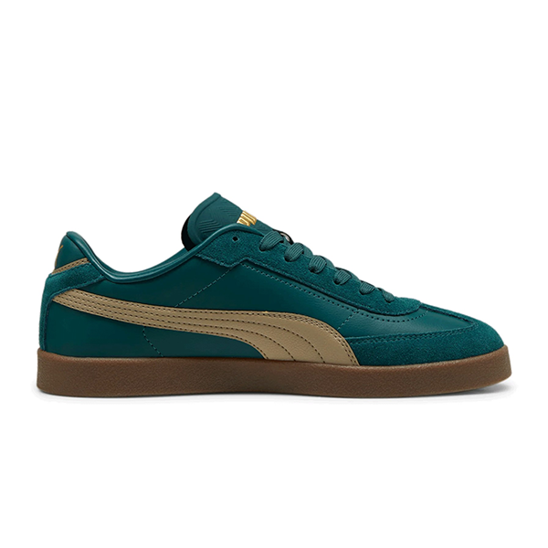 PUMA CLUB II ERA LIFESTYLE SHOES FOR WOMEN, DARK MYRTLE OAK BRANCH - Main Image