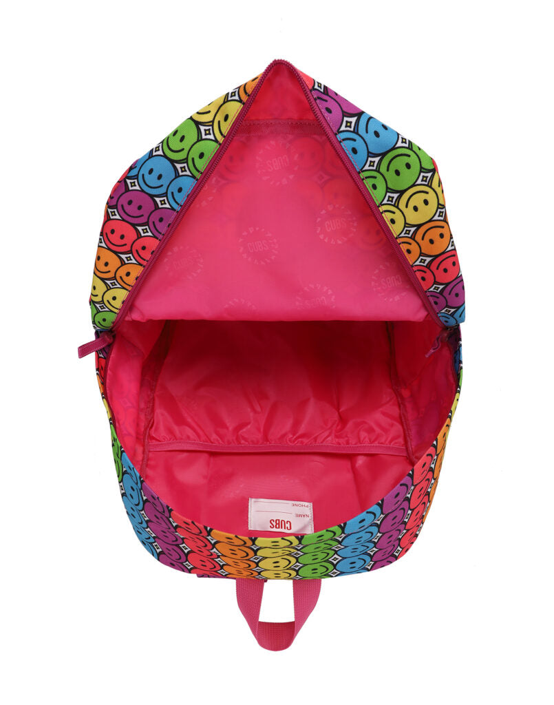 Cubs Rainbow Smiles backpacks, Multicolors