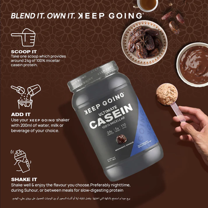 Keep Going Ultimate 100% Micellar Casein Midnight Choco For Adult