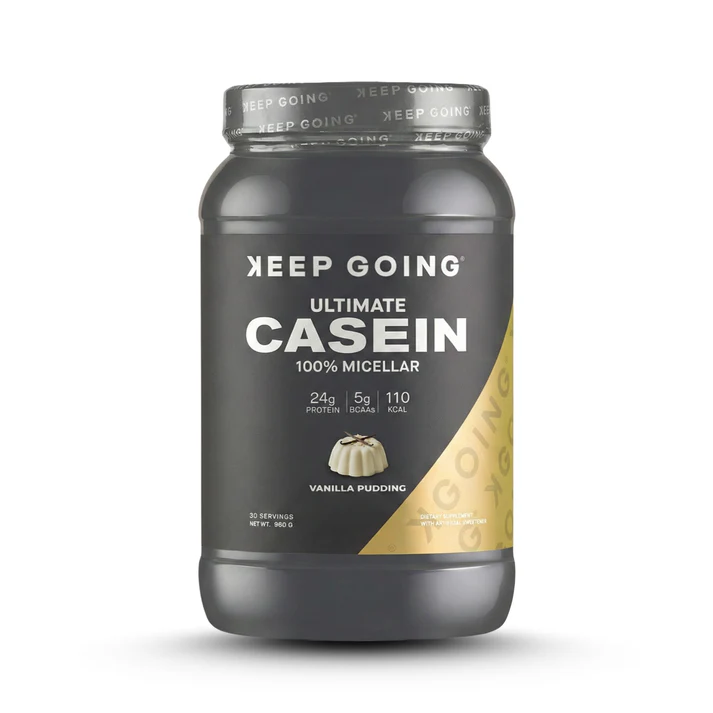 Keep Going Ultimate 100% Micellar Casein Vanilla Pudding For Adult