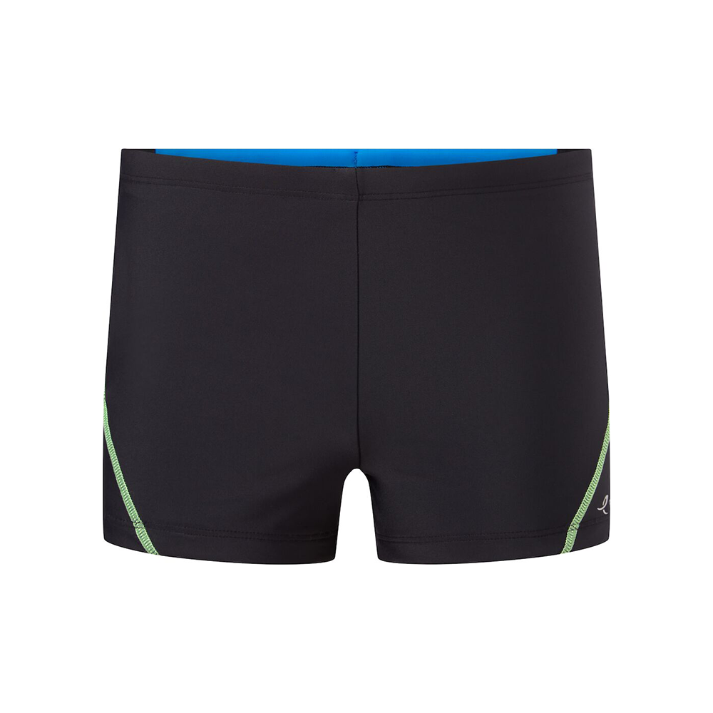 شورت سباحة Energetics للأطفال، باللونين الأسود والأزرق