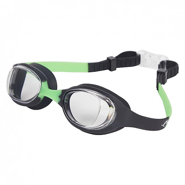 Energetics Atlantic Jr Goggles For Junior, Black&Green Lime