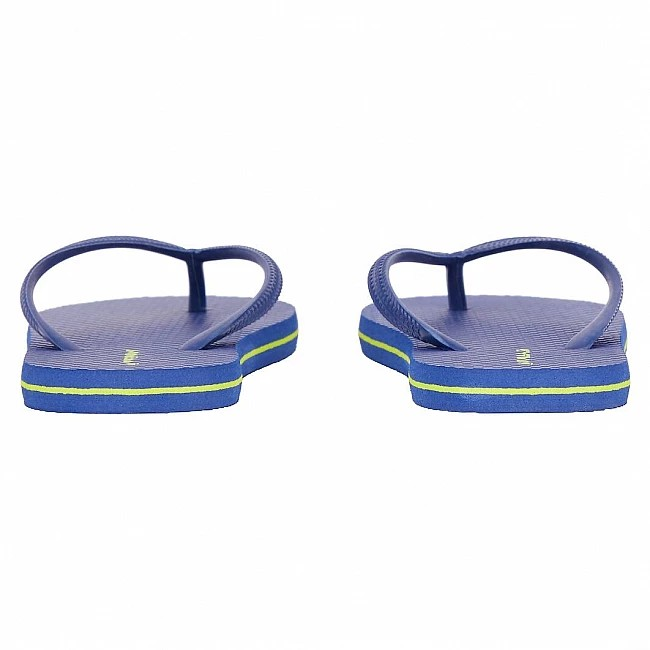 Firefly Swimming Flip Flop For Kids, Navy & Green