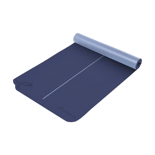 Energetics Fitness Yoga Mat For Unisex, Blue & Mint