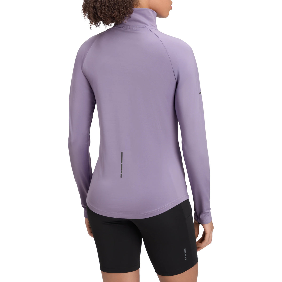 Energetics Carla II W women's half-zip running top, Light Purple - 2