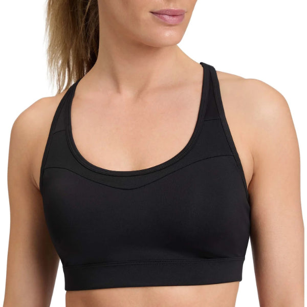 Energetics Kamila Ii W Fitness Bra For Women, Black