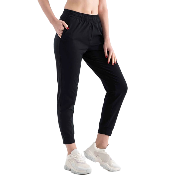 Anta Knit Ankle Fitness Pants For Women, Basic Black