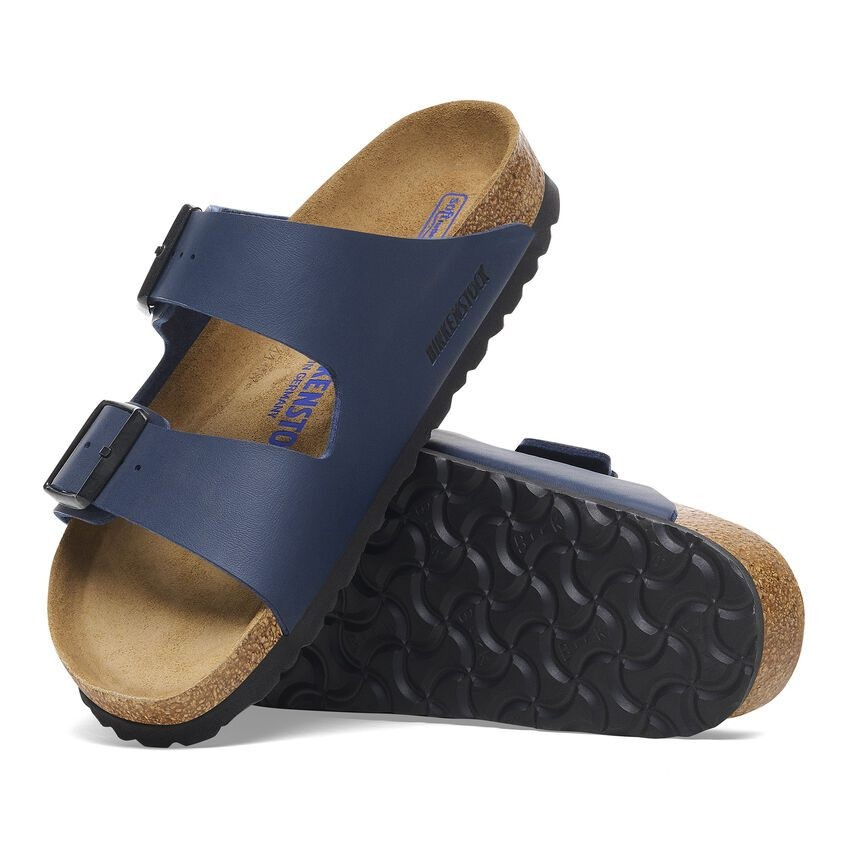 Birkenstock Arizona Sfb Bf Blue For Women