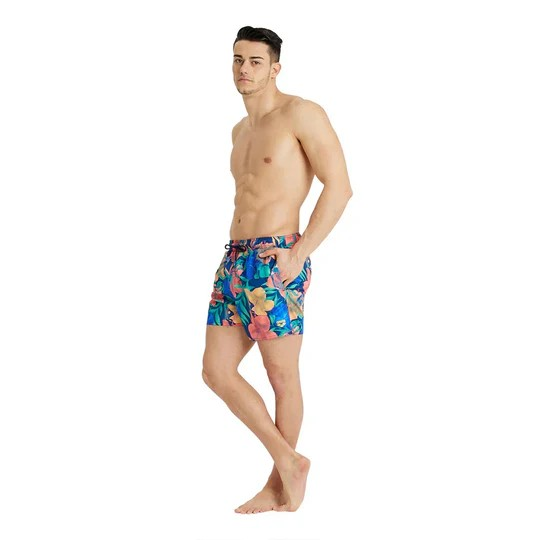 Arena Beach Swimming Short Allover For Men, Multicolor