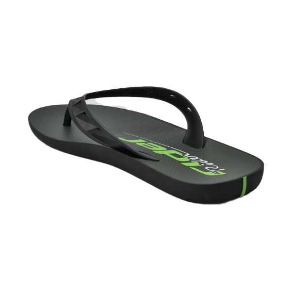 Rider Street City Thong Flip Flop For Men, Black&Black&Green&Green