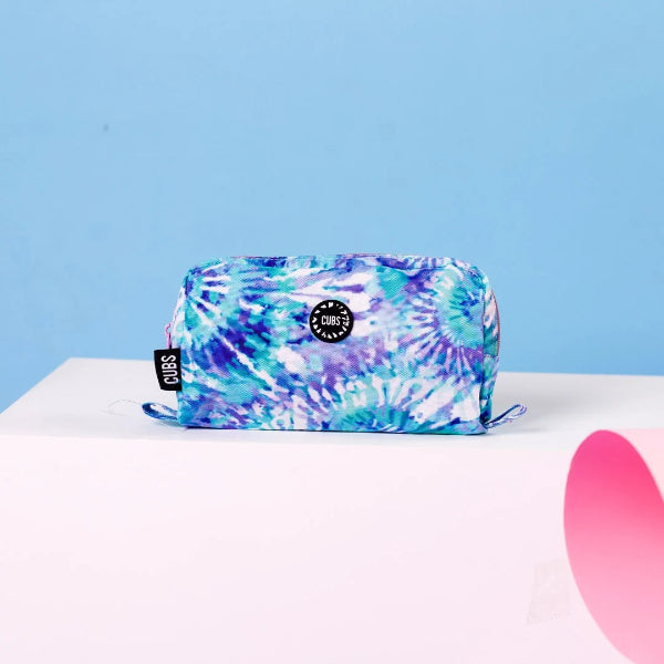 Cubs Lilac & Tiffany Blue Tie Dye Pencil Case