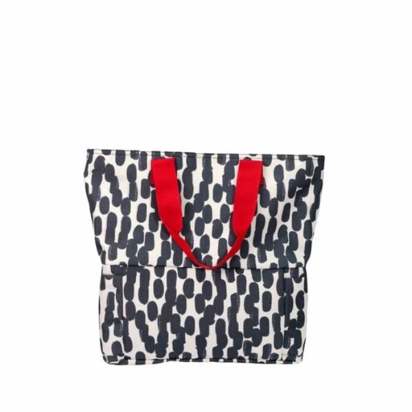 Cubs Black & White Dots Cooling Tote Bag For Unisex