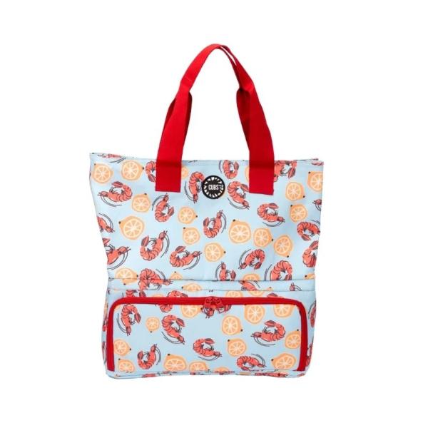 Cubs Dancing Shrimps Cooling Tote Bag For Unisex