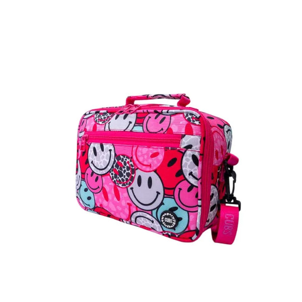 Cubs Smiley Faces Lunch Bag