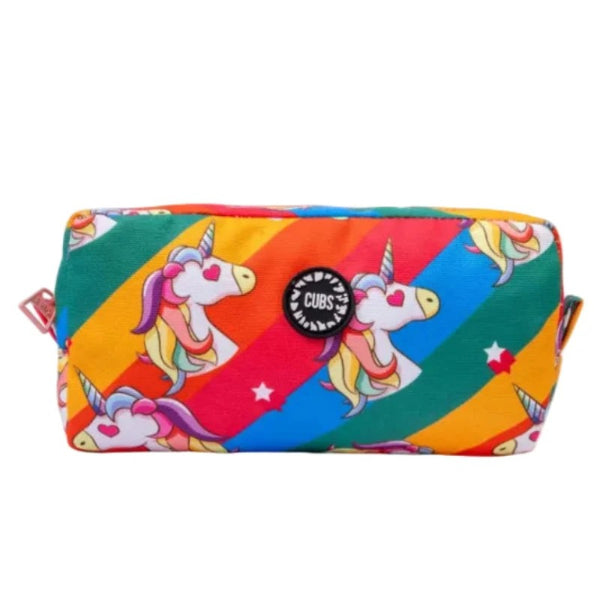 Cubs Unicorn Heart Pencil Case