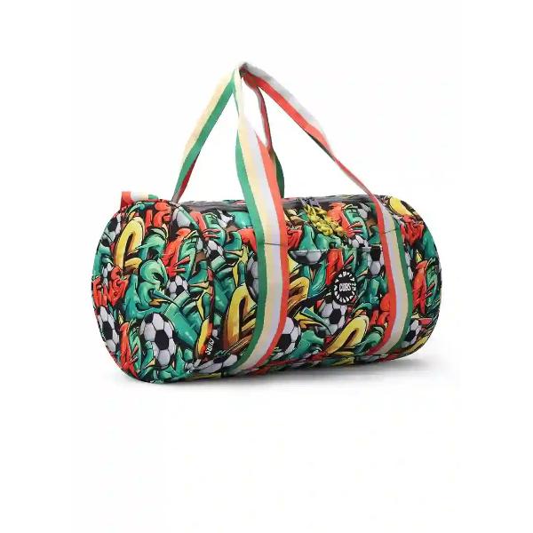 Cubs Football Graffiti Medium Duffel Hand Bag 25 L For Unisex