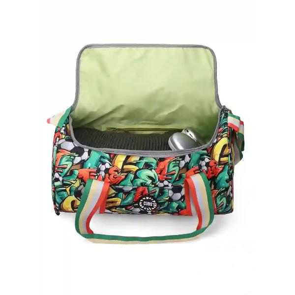 Cubs Football Graffiti Medium Duffel Hand Bag 25 L For Unisex