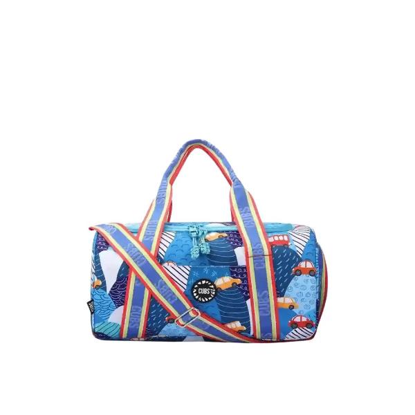 Cubs Cars & Buses Medium Duffel Hand Bag 25 L For Unisex