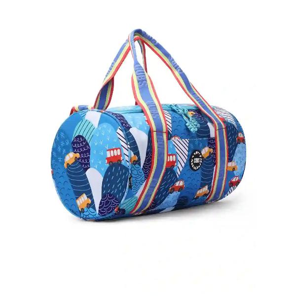 Cubs Cars & Buses Medium Duffel Hand Bag 25 L For Unisex